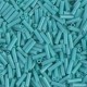 Miyuki Bugle 6mm Beads - Opaque turquoise green BGL2-412